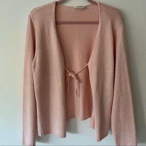 vintage pink cardigan
